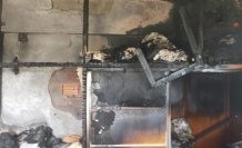 Hatay’’da evde çıkan yangın söndürüldü