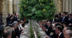 G20 zirvesi yemeğinden kareler