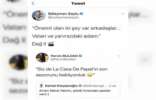 Bakan Soylu’dan HDP’li Buldan’ın paylaşımına...