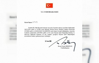 Cumhurbaşkanı Erdoğan Ayasofya kararını imzaladı