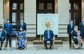 Fildişi Sahili Büyükelçisi Toure, Erdoğan’a...