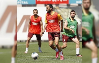 Galatasaray’da Marcao takımla çalıştı