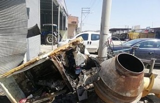 Mardin’de LPG tankı patladı: 1 yaralı