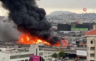 San Francisco’da korkutan yangın