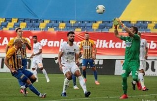 Süper Lig: MKE Ankaragücü: 0 - Alanyaspor: 0 (İlk...