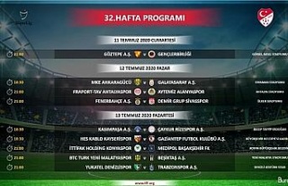 Süper Lig’de 32. hafta programında değişiklik