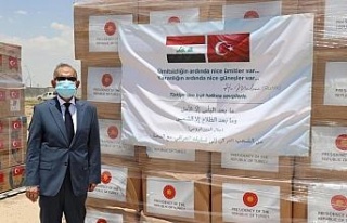 Türkiye’den Irak’a tıbbı yardım uçağı
