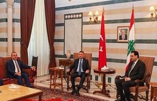 Cumhurbaşkanı Yardımcısı Oktay ve Bakan Çavuşoğlu,...