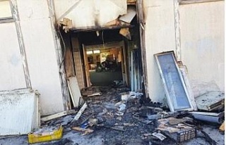 Fransa’da camide yangın