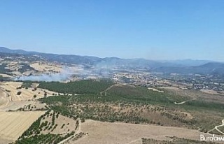 Özbek köyündeki yangın kontrol altına alındı