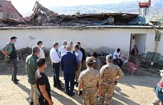 Pütürge’deki 5,2’lik depremde 6 ev ağır hasar...