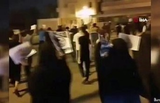 Bahreyn halkından normalleşmeyi reddeden protesto