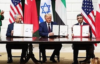 Beyaz Saray’da İsrail-BAE-Bahreyn arasındaki anlaşmanın...