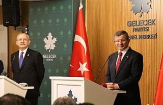 CHP Genel Başkanı Kılıçdaroğlu’ndan Davutoğlu’na...