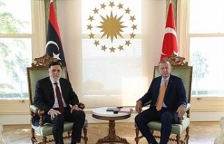 Cumhurbaşkanı Erdoğan, Libya Başbakanı Fayiz...