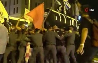 İsrail polisi ile protestocular arasında çatışma
