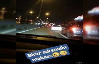 İstanbul trafiğinde “makas” terörü kamerada
