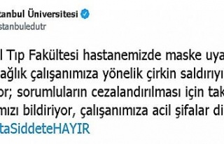 İstanbul Üniversitesi’nden saldırıya kınama