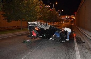 Malatya’da alt geçitte feci kaza: 2 ağır yaralı