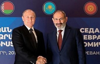 Putin Ermenistan Başbakanı Paşinyan ile görüştü
