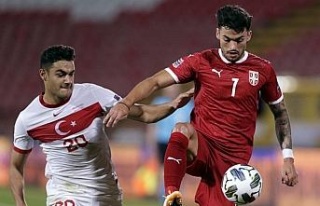 UEFA Uluslar Ligi: Sırbistan: 0 - Türkiye: 0 (Maç...