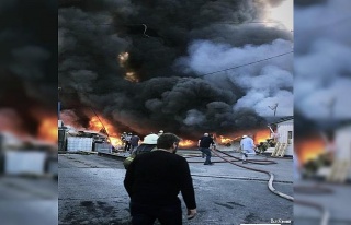Başakşehir’de korkutan yangın