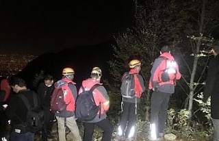 Dağda kaybolan 4 kişi kurtarıldı