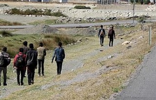 Erzincan’da 27 kaçak göçmen yakalandı