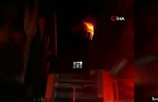 Eyüpsultan’da patlayan televizyon evi yaktı