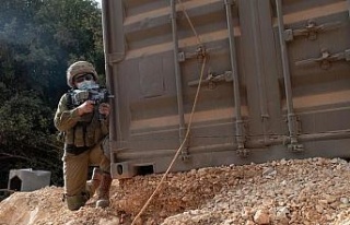 İsrail ordusu, Lübnan köylerine benzer bir köy...