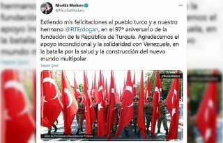 Maduro’dan Erdoğan’a teşekkür