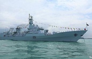 Pakistan firkateyni PNS Zulfiqar, Aksaz Deniz Üssü’nde