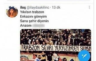 Trabzon hakkında küfürlü paylaşımda bulunan...