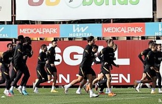 Galatasaray, Rizespor maçı hazırlıklarına devam...