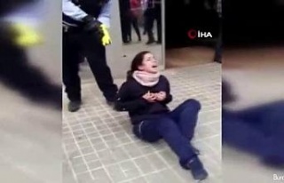İspanya’da kadına polis şiddeti