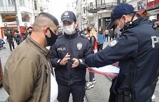 Taksim’de kurallara uymayanlara ceza yağdı