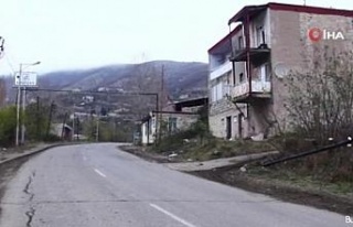 Azerbaycan işgalden kurtarılan Laçın şehrinin...