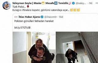 Süleyman Soylu’dan ’Türk Polisi’ paylaşımı