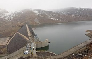 Alparslan-1 ve 2 barajlarındaki su yüksek seviyelerde...