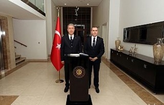Bakan Akar, Türkiye’nin Bağdat Büyükelçiliği’ni...