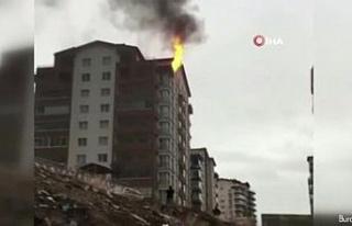 Başkent’te apartman dairesinde yangın
