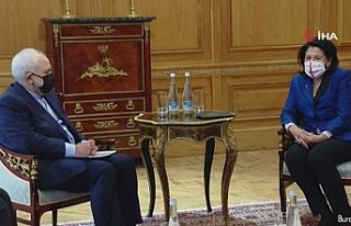 İranlı Bakan Zarif, Gürcistan Cumhurbaşkanı Zurabishvili...