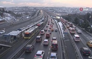 İstanbul’da trafik yoğunluğu yüzde 47’de seyrediyor