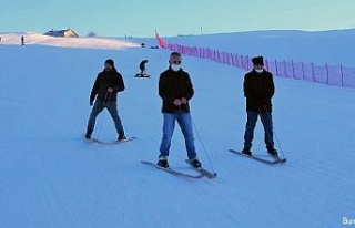 Türkiye’de eşi benzeri olmayan kayak takımı...