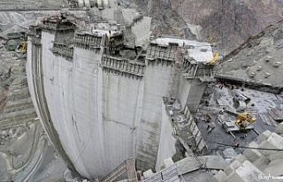 Yusufeli Barajı’nda dökülen 4 milyon metreküp...