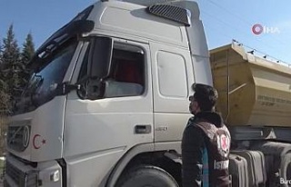 Arnavutköy’de hafriyat kamyonlarına yönelik denetim