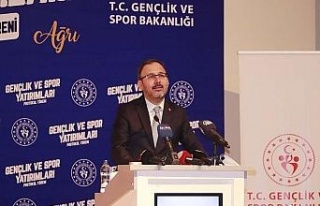 Bakan Kasapoğlu, Ağrı Gençlik ve Spor Protokolü...