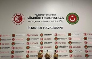 İstanbul Havalimanı’nda sıvı kokain ele geçirdi