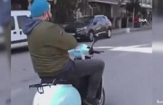 Kadıköy’de motosikletle ölümüne yolculuk kamerada