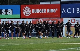 Beşiktaş, Başakşehir maçı hazırlıklarına...